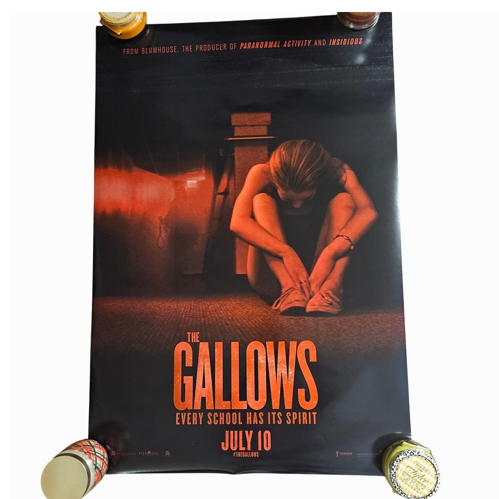 The Gallows 2015 Original Promo Movie Poster‎ 27x40 Reese Mishler Pfeifer Brown